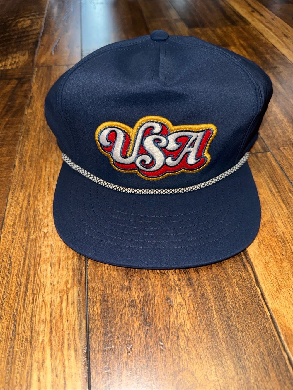 Ping Red White & Golf Rope Hat